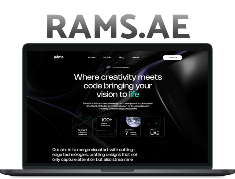Сайт Rams Studio
